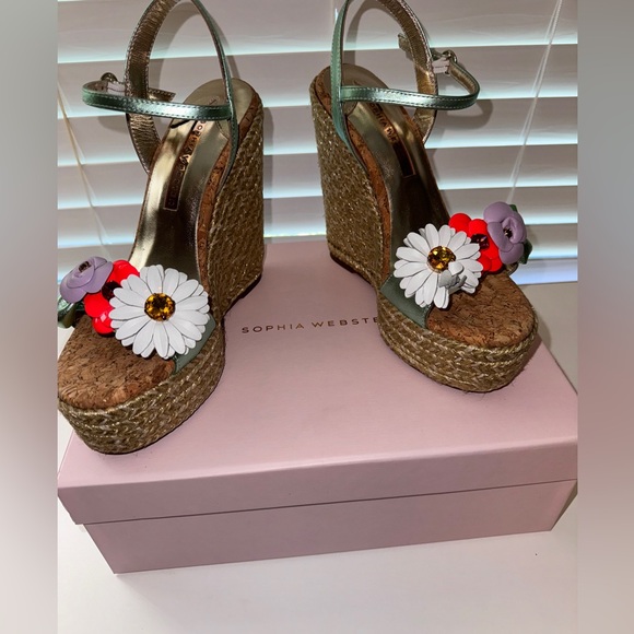 Sophia Webster Wildflower Espadrille - Picture 11 of 13